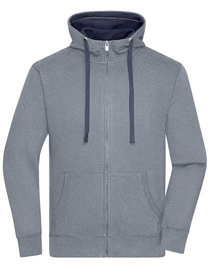 Men's Lifestyle Zip-Hoody – 80% Baumwolle / 20% Polyester