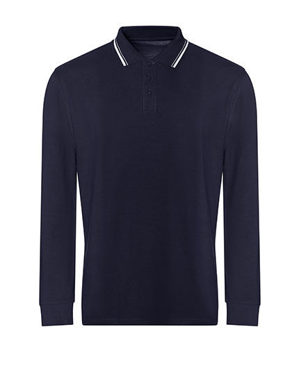 Long Sleeve Tipped 100 Polo – 100% Baumwolle