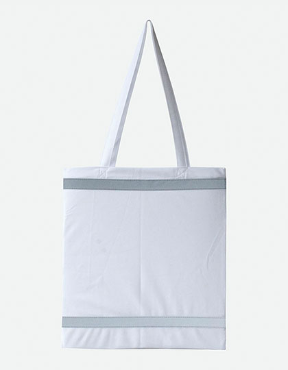 Warnsac® Reflective Shopping Bag With Long Handles – 100% Polyester