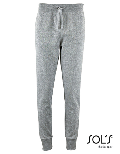 Women's Slim Fit Jogging Pants Jake – 50% Baumwolle / 50% Polyester (Grey Melange: 64% Baumwolle / 30% Polyester / 6% Viskose), (Charcoal Melange: 60% Baumwolle / 40% Polyester)