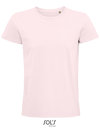 Men's Pioneer T-Shirt – 100% Baumwolle (Grey Melange: 85% Baumwolle / 15% Viskose) (Ash: 98% Baumwolle / 2% Viskose)