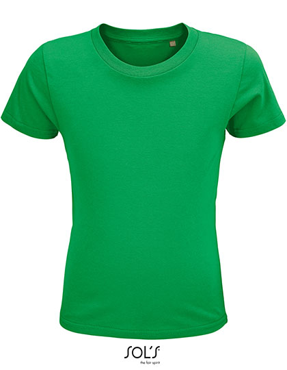 Kids' Crusader T-Shirt – 100% Baumwolle (Heather Beige, Heather Light Green, Heather Pink: 60% Baumwolle / 40% Polyester), (Grey Melange: 85% Baumwolle / 15% Viskose)