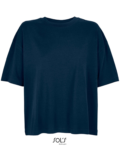 Women's Boxy Oversized T-Shirt – 100% Baumwolle