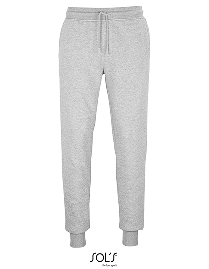 Unisex Jumbo Fleece Jog Pants – 85% Baumwolle / 15% Polyester (Grey Melange: 82% Baumwolle / 13% Polyester / 5% Viskose), (Charcoal Melange: 70% Baumwolle / 30% Polyester)