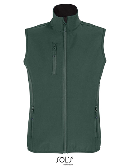 Women's Falcon Zipped Softshell Bodywarmer – 94% Polyester / 6% Elasthan, Innen: 100% Polyester