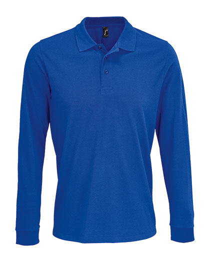Unisex Long Sleeve Polycotton Polo Shirt – 65% Polyester / 35% Baumwolle