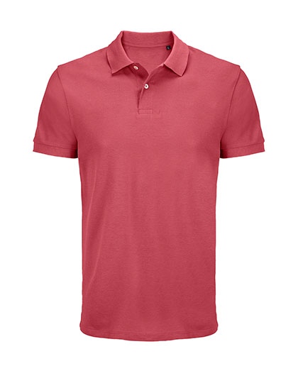 Unisex Pacific Polo Shirt – 100% Baumwolle (Grey Melange: 85% Baumwolle / 15% Viskose)