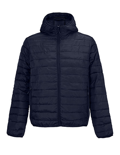 Men's Stream Lightweight Hooded Padded Jacket – 100% Polyester