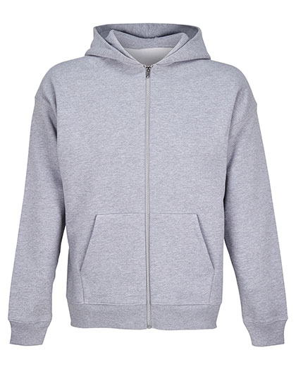 Unisex Full-Zip Hoodie Jelo – 80% Baumwolle / 20% Polyester