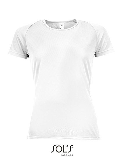 Women's Raglan Sleeves T Sporty – 100% Polyester
