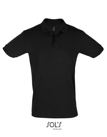 Men's Polo Shirt Perfect – 100% Baumwolle (Grey Melange: 85% Baumwolle / 15% Viskose), (Ash: 98% Baumwolle / 2% Viskose), (Heather Denim, Charcoal Melange: 60% Baumwolle / 40% Viskose)