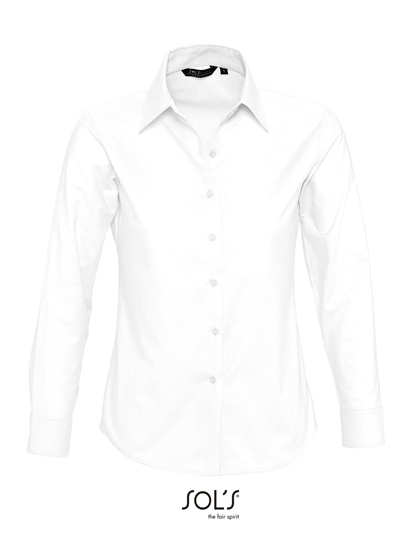Women's Oxford-Blouse Embassy Long Sleeve – 70% Baumwolle / 30% Polyester