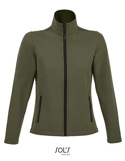Women's Softshell Zip Jacket Race – 96% Polyester / 4% Elasthan