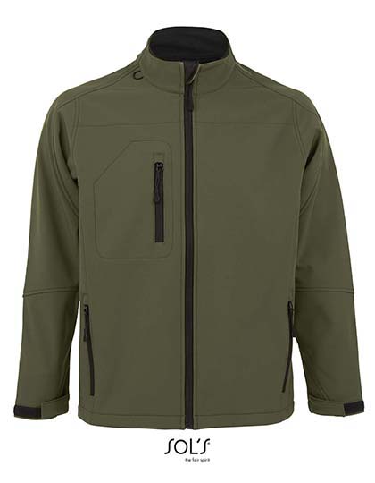 Men's Softshell Jacket Relax – 94% Polyester / 6% Elasthan