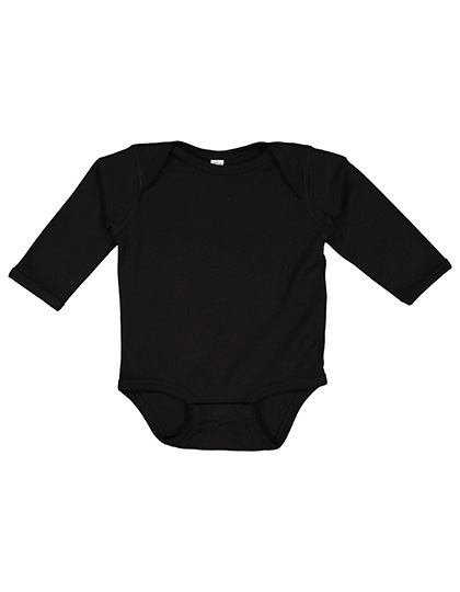 Infant Fine Jersey Long Sleeve Bodysuit — besticken oder bedrucken lassen
