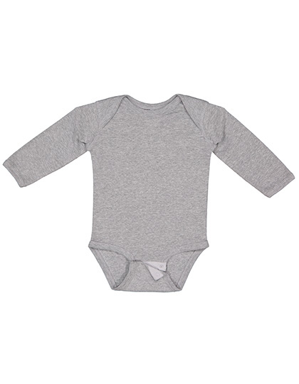 Infant Fine Jersey Long Sleeve Bodysuit – 100% Baumwolle