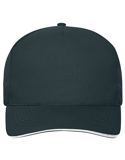 5 Panel Sandwich Cap Bio Cotton – 100% Baumwolle
