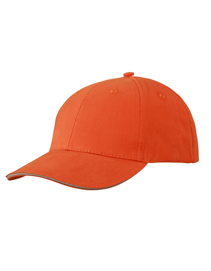 Light Brushed Sandwich Cap – 100% Baumwolle