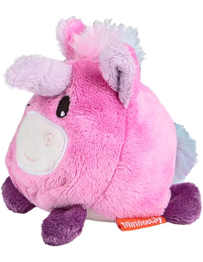 Schmoozies® Einhorn – 100% Polyester, Unterseite: Mikrofaser