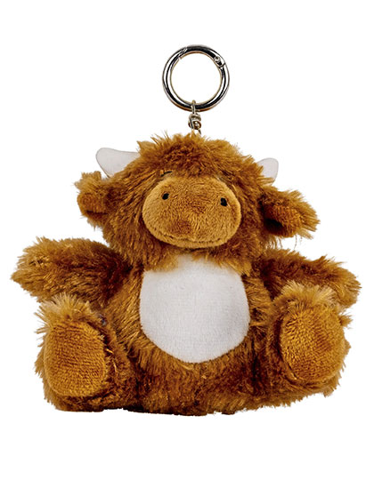 Highland Cow Key Ring