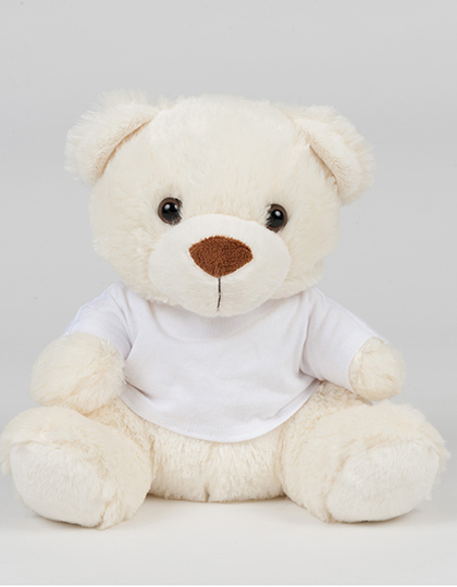 Bear In T-Shirt – 100% Polyester, T-Shirt: 100% Baumwolle