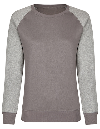 my mate - Ladies' Crew Neck Sweat – Uni Farben: 80% Baumwolle / 20% Polyester; Heather Farben: 60% Baumwolle / 40% Polyester; Heather Grey: 85% Baumwolle / 15% Viskose