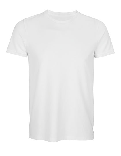 Unisex Cotton Piqué T-Shirt Loris – 100% Baumwolle (Grey Melange: 85% Baumwolle / 15% Viskose)