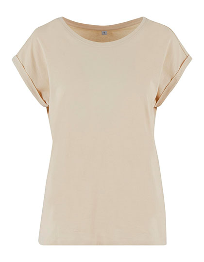 Ladies Extended Shoulder Tee – 100% Baumwolle