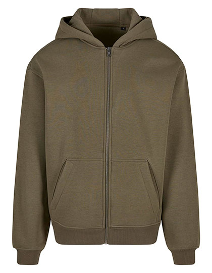 Oversized Zip Hoody – 70% Baumwolle / 30% Polyester