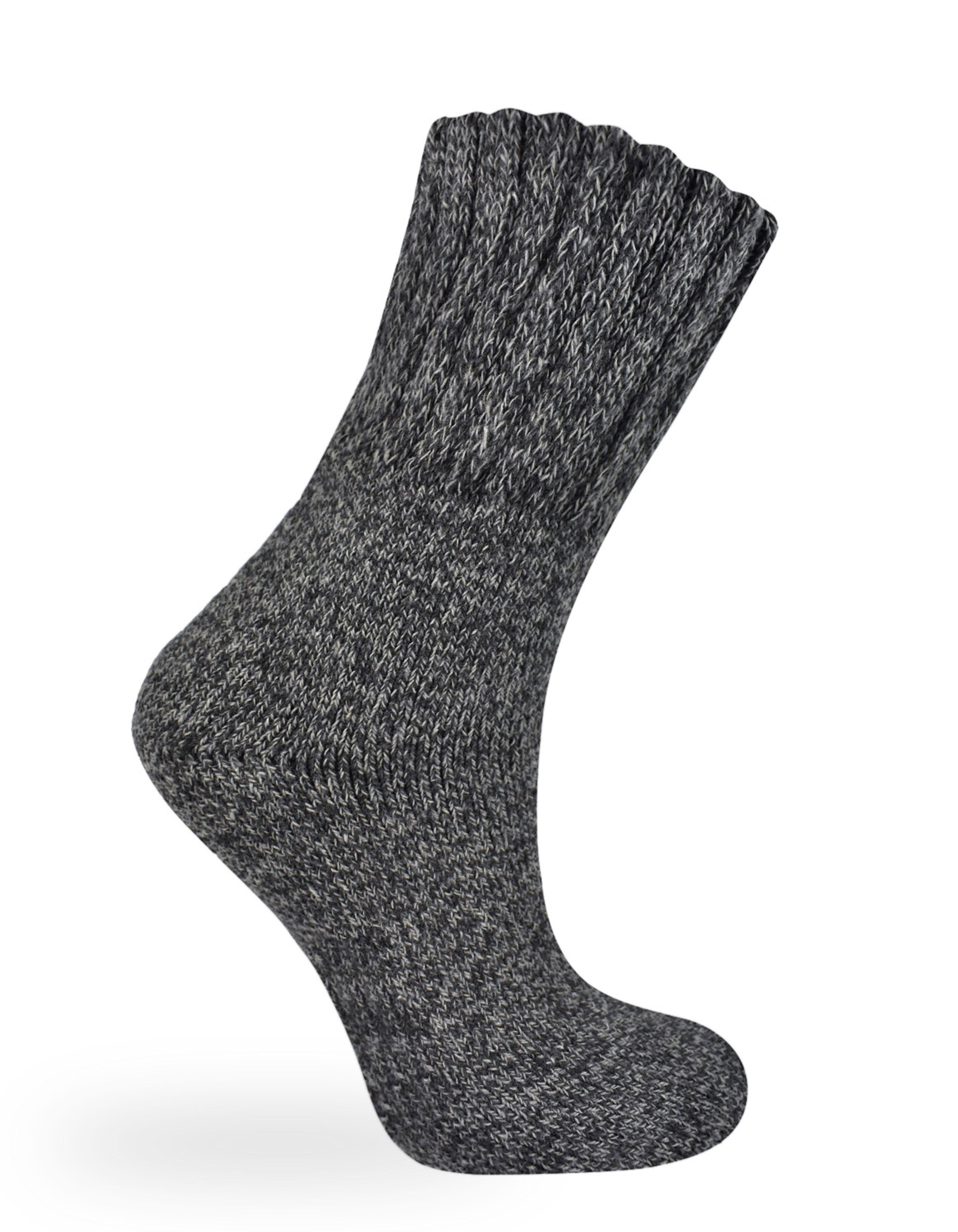 Wintersocken – 64% Polyester / 16% Elasthan / 10% Polyacryl / 10% Wolle