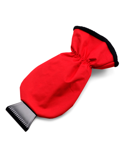 Eiskratzer mit XXL-Schutz-Handschuh – 100% Polyester