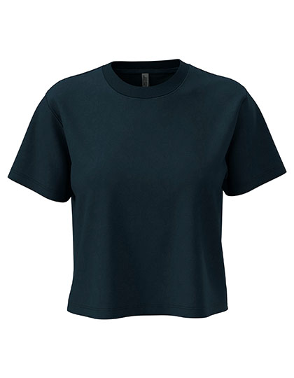 Women's Heavyweight Boxy T-Shirt – 100% Baumwolle (Heather Grey: 90% Baumwolle / 10% Polyester)