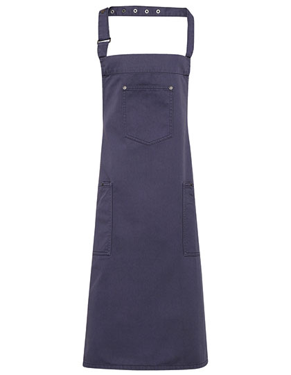 Cotton Chino Bib Apron – 100% Baumwolle