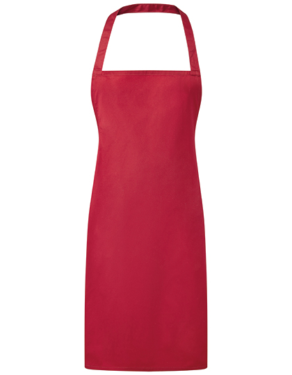 Essential Bib Apron – 65% Polyester / 35% Baumwolle (Black: 80% Polyester / 20% Baumwolle)