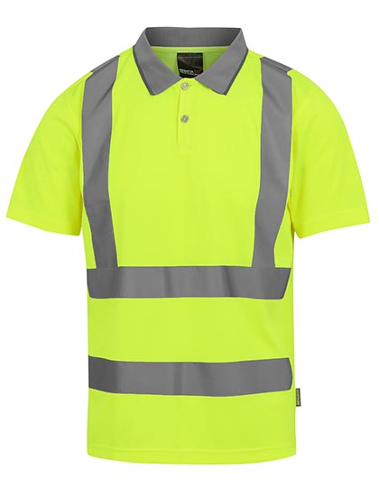 Pro Contract Hi-Vis Polo – 100% Polyester