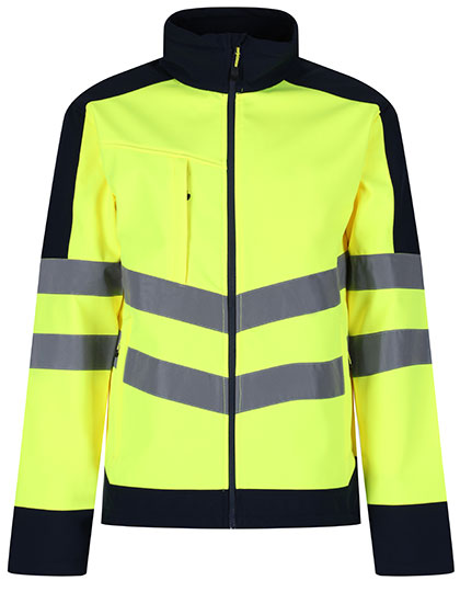 Pro Hi-Vis Softshell Jacket – 100% Polyester