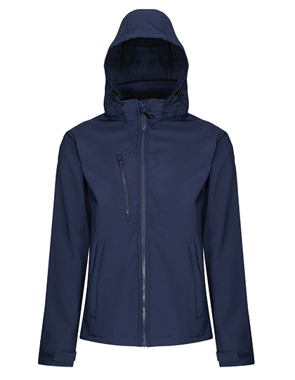 Venturer 3-Layer Printable Hooded Softshell Jacket – 100% Polyester