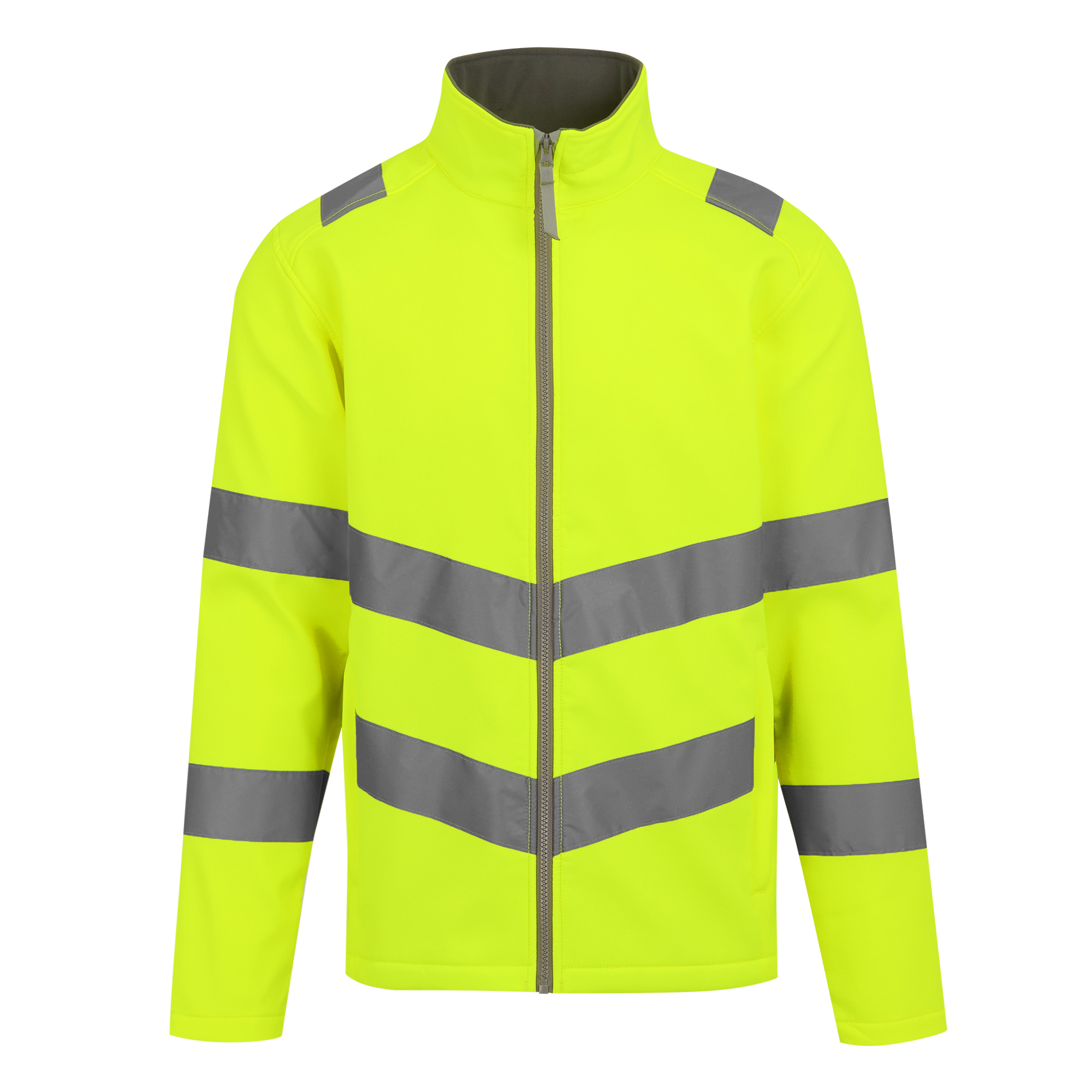 Pro Contract Hi-Vis Ablaze 2L Softshell Jacket – 100% Polyester