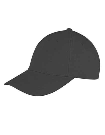Memphis Brushed Cotton Low Profile Cap – 100% Baumwolle, Schirm: 100% Polyurethan