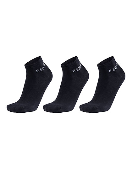 Low Cut Socks (3 Pair Banderole) — besticken oder bedrucken lassen