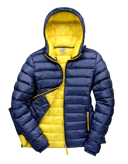 Women's Snow Bird Hooded Jacket – Außen + Futter: 100% Nylon, Füllung: 100% Polyester