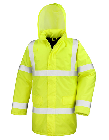 High Vis Motorway Coat – 100% Polyester