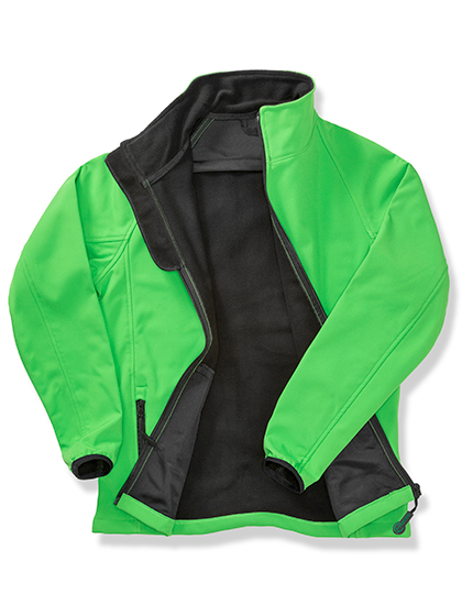 Women's Printable Softshell Jacket with Recycled Fleece Inner – 100% Polyester