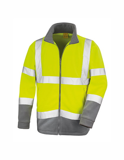 Safety Microfleece Jacket – 100% Polyester