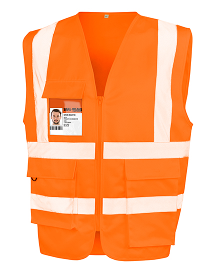 Heavy Duty Polycotton Security Vest – 80% Polyester / 20% Baumwolle