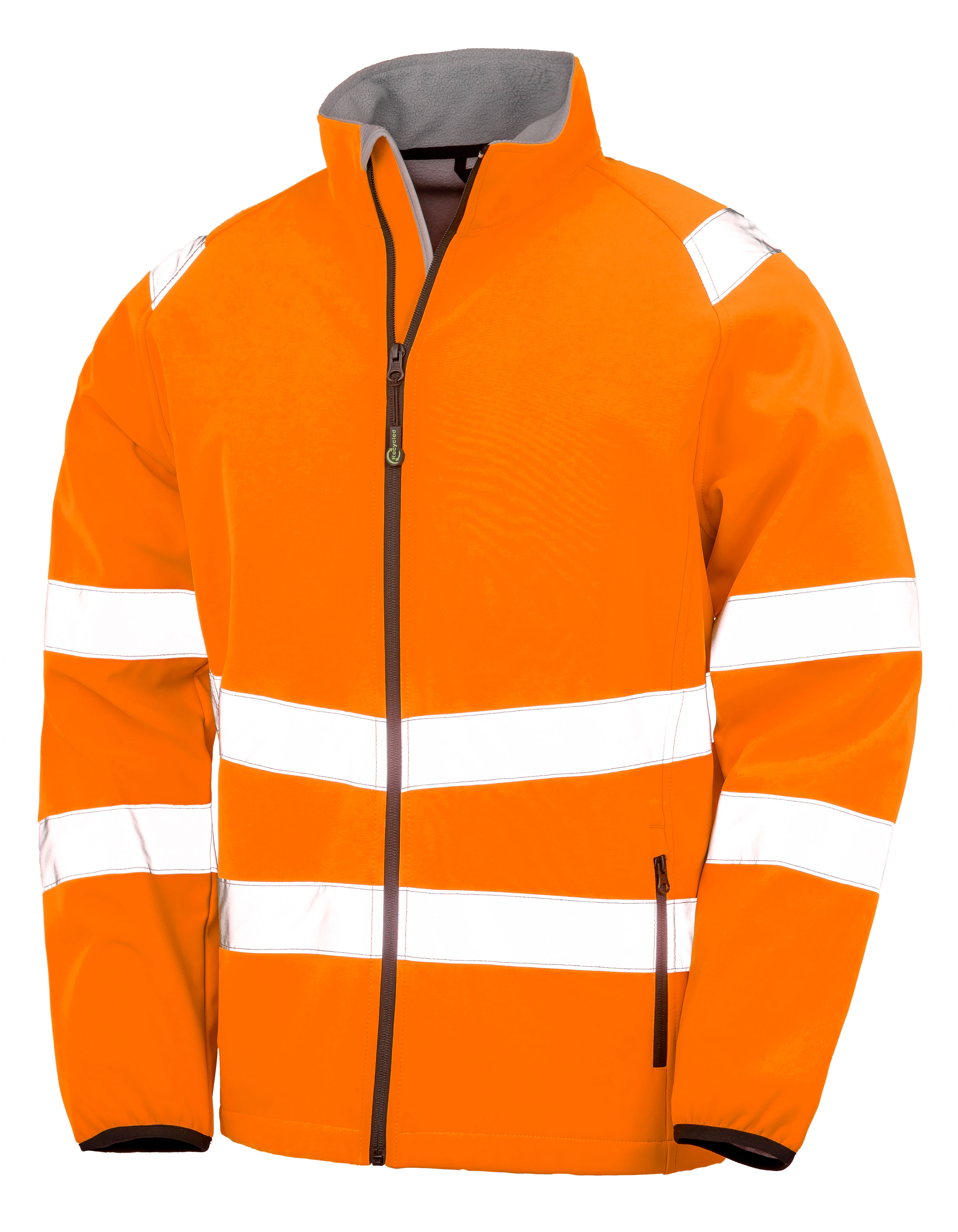 Recycled Printable Safety Softshell Jacket – 100% Polyester