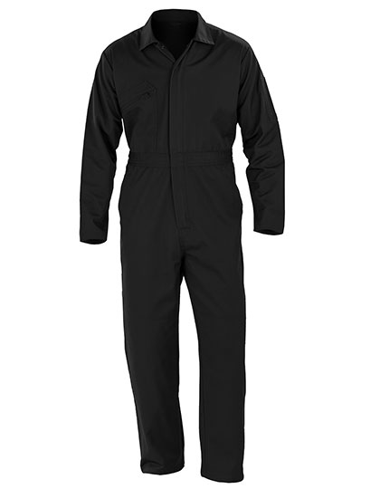 Recycled Action Overall With Zip Front – 100% Polyester