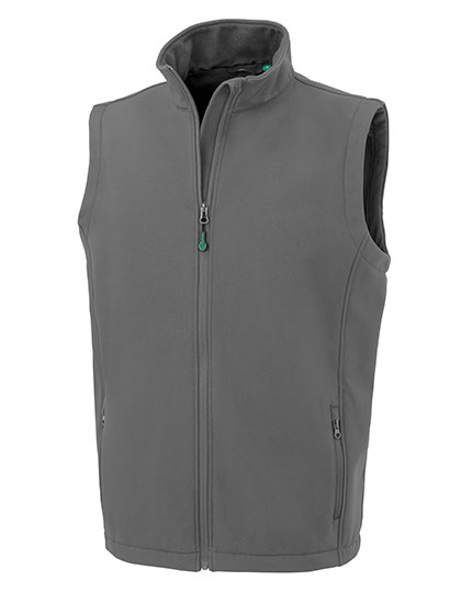 Men's Recycled 2-Layer Printable Softshell Bodywarmer – 100% Polyester