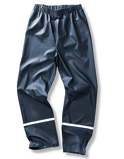 Prism PU Waterproof Trouser with Reflective Bands & Recycled Backing — besticken oder bedrucken lassen