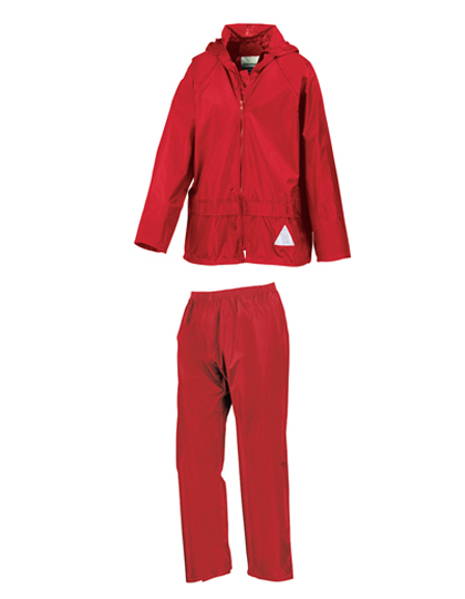 Junior Waterproof Jacket & Trouser Set – 100% Polyester